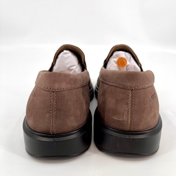 ECCO Helsinki 2 Loafer Size 12 - 12.5 Taupe Leather Dual Fit Slip-On Shoes main image 9